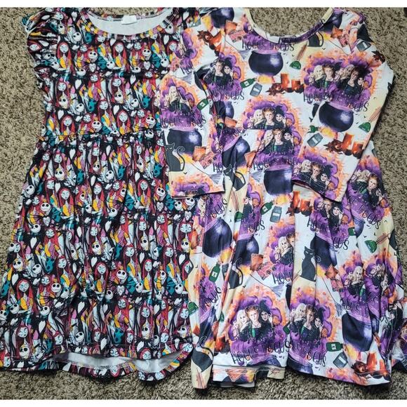Halloween- Hocus Pocus- Nightmare Before Christmas Dresses- size 6/7 - Picture 6 of 6